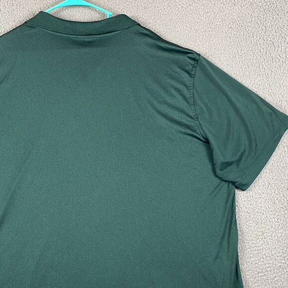 Reebok Golf Polo Shirt Men's 4XL Green Performance Short Sleeve - Picture 9 of 9